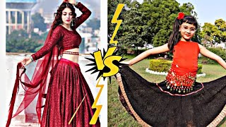 Sabki Baratein Aayi || Ban than ke Chali || Dance With Alisha Vs Abhigyaa jain ||@AbhigyaaDancer