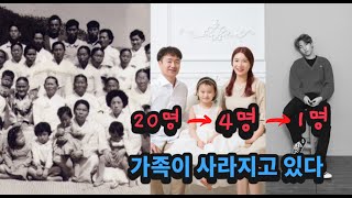 미래에 가족개념이 달라지게 되는 이유