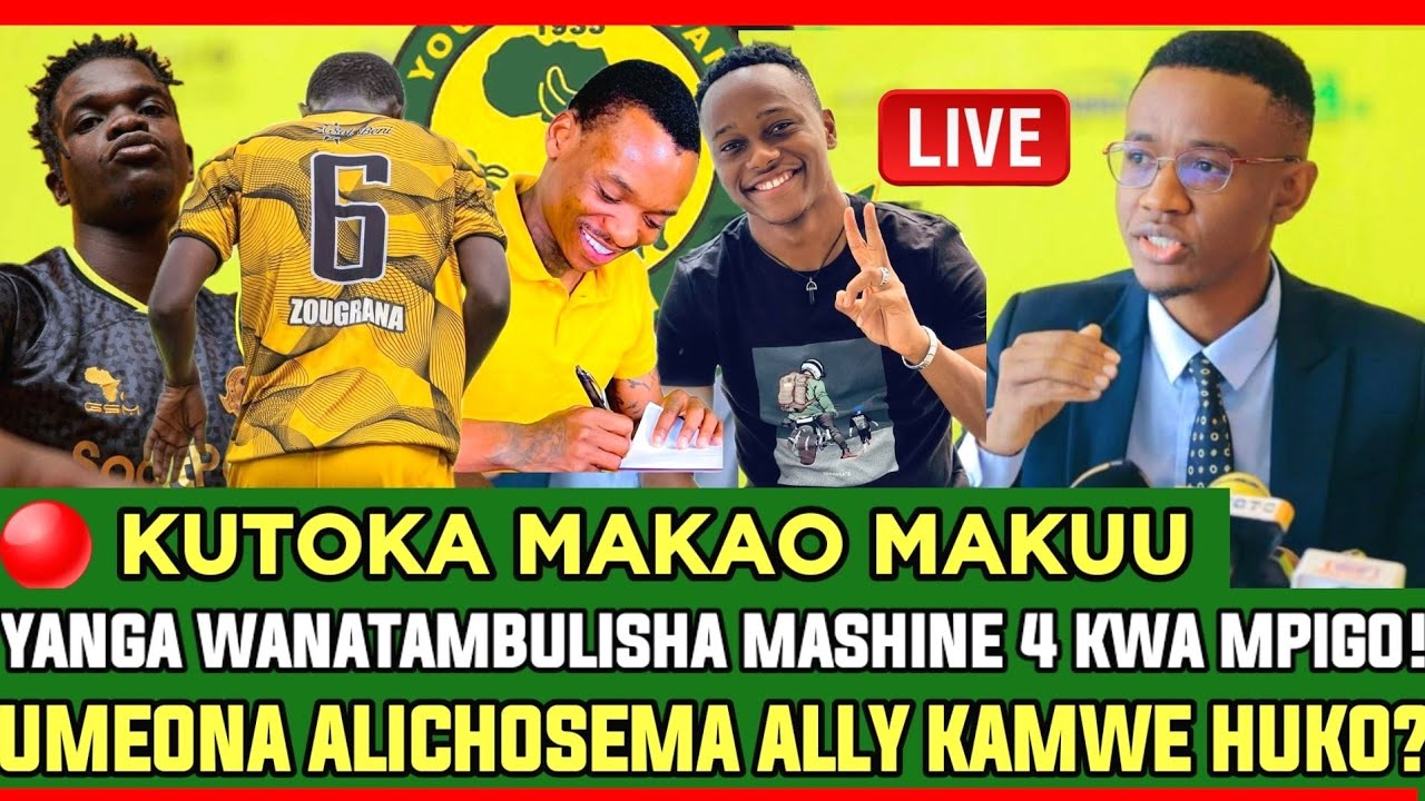 🔴#live_BREAKING NEWS! YAMETIMIAA KUTOKA MAKAO MAKUU YANGA ...