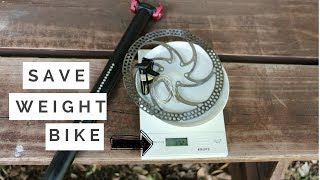 4 Ways to Save Weight on your MTB!!!!!