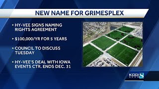 Hy-Vee buys naming rights to GrimesPlex sports complex