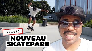 Nouveau skatepark d'Avrillé (près d'Angers)