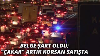 Belge şart oldu; \