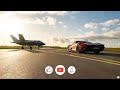 watch a mclaren speedtail race against an f 35 fighter jet