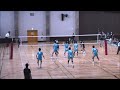 【2012年関東大学バレーボール】筑波大学 vs 中央大学 【3set】