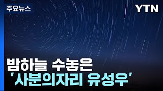 새해 첫 우주쇼...밤하늘 수놓은 '사분의자리 유성우' / YTN