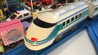 unbox Train Plarail Tobu Spacia (trendy) Plarail Shop Limited Edition (01750 z)