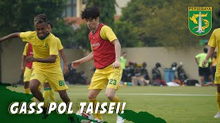 Latihan Perdana Taisei Bersama Persebaya | Senin 31 Mei 2021