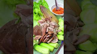 គ្រឿងក្នុងជ្រូកទឹកត្រីកោះកុង - Koh Kong Pork Sauce,  #cooking #viral #asmr #family #food