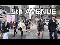 NEW YORK CITY Walking Tour [4K] - 5th AVENUE