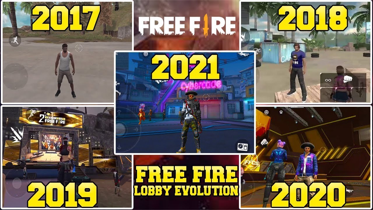 Free Fire Evolution 2017 2021 Youtube