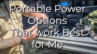 Portable and Solar Power Options that work Best for Me with Dave Canterbury