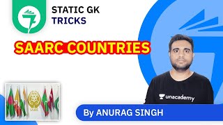 7-Minute GK Tricks | SAARC देशों को याद करने की Super Trick | By Anurag Singh
