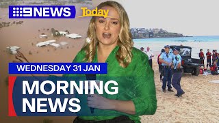 Queensland flood devastation; Bondi Beach rescue | 9 News Australia