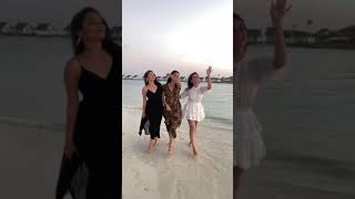 Maldives Memories ft helly shah | YouTube shorts Sharma Sisters | Tanya Sharma | Kritika Sharma #tbt