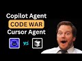 Github Copilot Agent vs Cursor Agent [Hands On Test in Codebase]