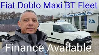 Fiat Doblo Cargo Maxi Van For Sale In White L2H1 LWB 1.6 Diesel BT Fleet Finance \u0026 Delivery