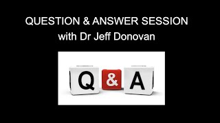 Question and Answer Session on Hair Loss - Dr. Jeff Donovan