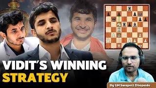 Vidit Gujrathi's Winning Strategy | Game Analysis by GM Swapnil Dhopade