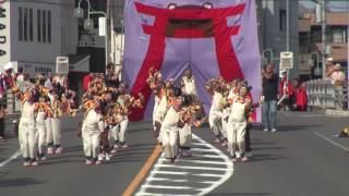 2016 9 25 鳴海ここよい祭り 浅間パレード会場 鳴子調