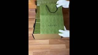 Unboxing GUCCI Horsebit 1955 shoulder bag