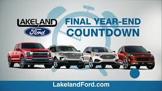 Year End Countdown is on at Lakeland Ford - 2023 Ford Escape ST-Line $299/mo - Ends New Year's Day!