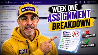 Week One Assignment Breakdown | Why Most Students Get This Wrong