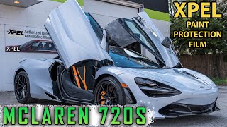 Mclaren 720S paint protection film install