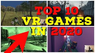 TOP 10 VR Games Worth Playing in 2021