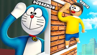 DORAEMON And NOBITA Playing Hide And Seek In HFF !!!