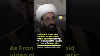 Islamic cleric Imam Tawhidi warning West against the import of migrants goes viral | bnc. Shorts