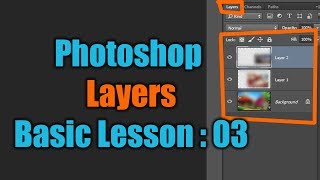 Photoshop Layers Basic Lesson : 03
