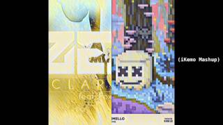 Marshmello - Alone VS Zedd - Clarity (ft. Foxes) [iKemo Mashup]