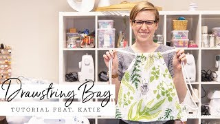 This DIY Drawstring Backpack is a Cinch! | Spoonflower
