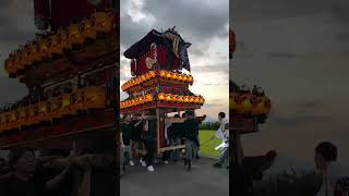 西条祭り 2023 山王祭　新町屋台