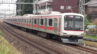 東急5050系4000番台4104F 快速急行小手指行 西所沢～小手指通過