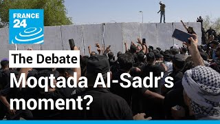 لحظه مقتدی صدر؟ روحانی عراقی در نمایش قدرت در برابر رقبای شیعه • FRANCE 24 English