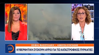 Κυβερνητική σύσκεψη αύριο για τις καταστροφικές πυρκαγιές | Μεσημεριανό Δελτίο Ειδήσεων | OPEN TV