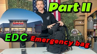 Costco EDC Emergency bag Part II