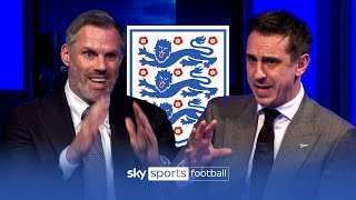 Carragher and Neville CLASH picking their England Euro 2020 squads! 😡🏴󠁧󠁢󠁥󠁮󠁧󠁿