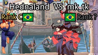 Street Fighter Alpha 2 (960430 USA): (BR) Hednaland vs (BR) mk_tk - 2021-05-27 16:34:36