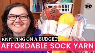 10 Budget Sock Yarns for Knitting (Affordable Knitting on a Budget)