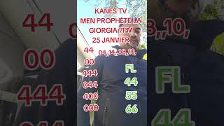 KANES TV MEN PROPHÈTE LA GIORGIA 7PM 2JANVIER