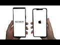 Sony Xperia 1 II vs iPhone 11 Pro Max Speed Test, Speakers, Battery & Cameras!