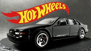 HOTWHEELS BASIC  ‘96 CHEVROLET IMPALA SS ホットウィール ベーシックミニカー シボレー インパラSS  ハイテンポ写真集