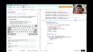 Leetcode Java - Keyboard Row - Easy - Linear Single Pointer