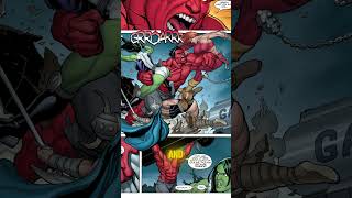 Red Hulk Faces Off With She Hulk and Friends