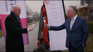 E-Fiber Eerste schop in de grond Zundert