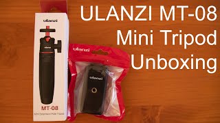 ULANZI MT-08 Mini Tripod Unboxing + GoPro Shorty Tripod Comparison