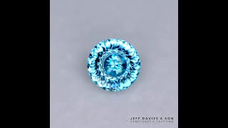 2.71ct blue Zircon - Cambodia